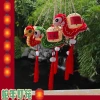 Good Luck Toys, national trend New Year lanterns, cute New Year lanterns for the Year of the Snake, cute dolls, New Year Lanterns 2025 New style details Picture