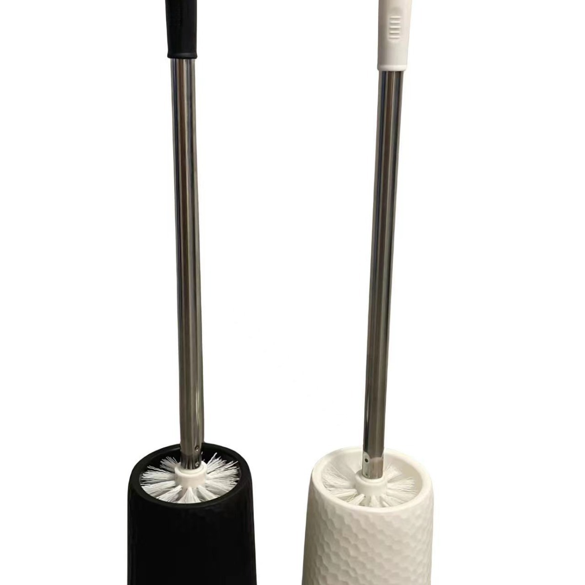 Household toilet brush set, bathroom cleaning brush, toilet no blind spot brush, wall-mounted long-handled soft bristle toilet cleaning brush Item Picture
