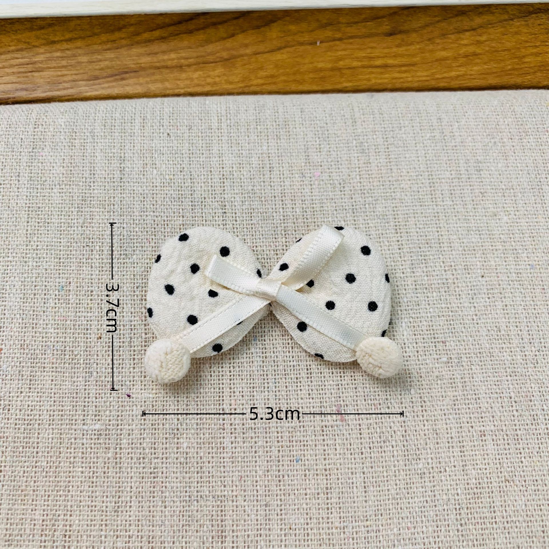New lace polka dot series bow trinkets, creative clothing, shoes, hats, scarves, diy handcrafted accessories pic 13