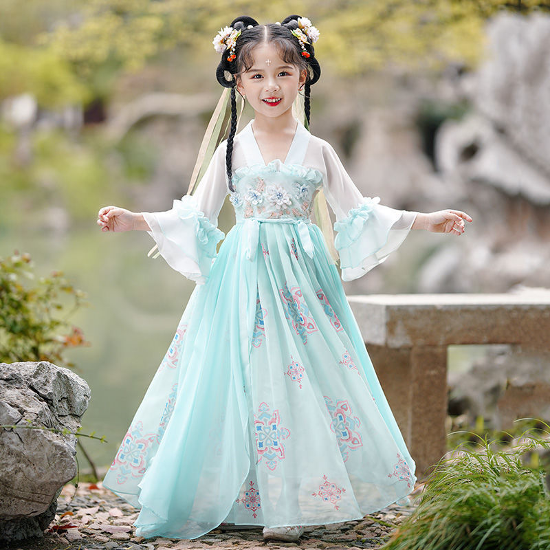 汉服女童超仙细节图