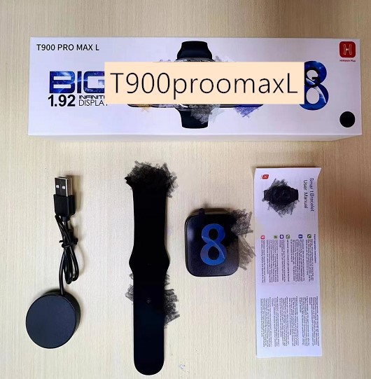 华强北T900promax蓝牙通话watch8大屏T900 pro max L手环智能手表