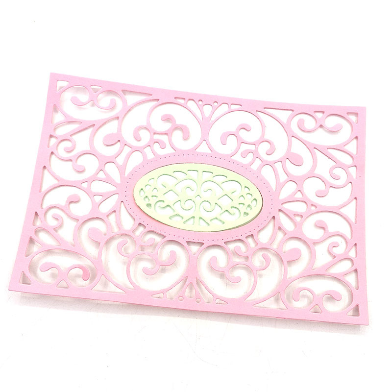 scrapbook DIY knife mold, carbon steel knife mold, children's DIY embossed knife mold, cutting template background frame details Picture