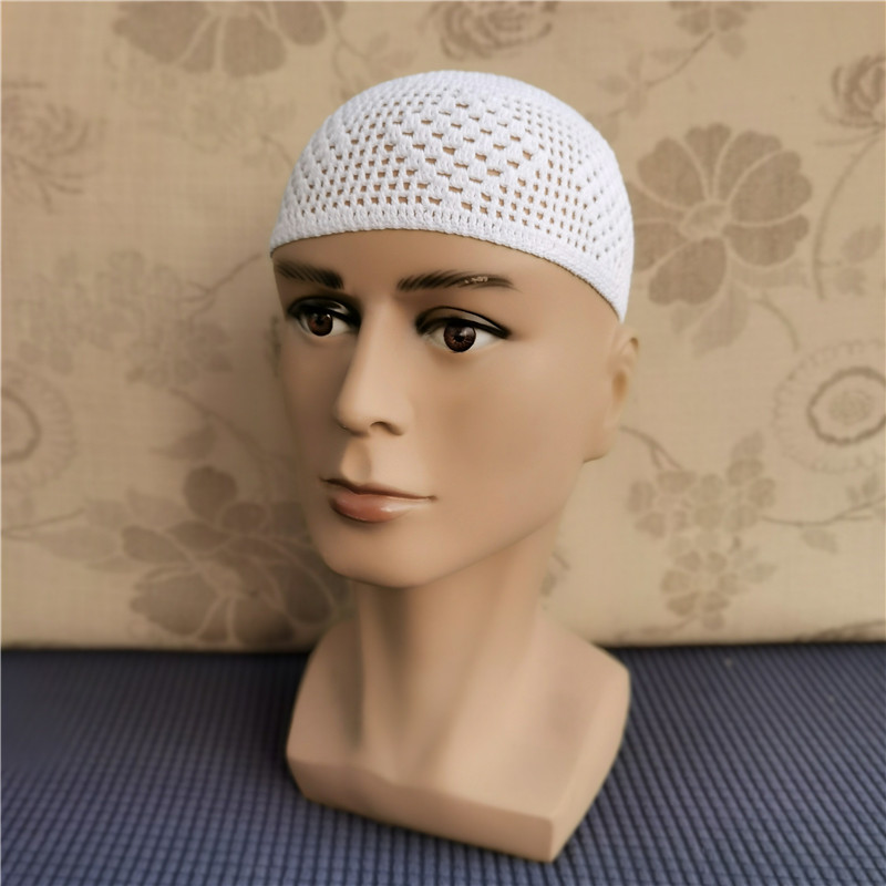 Men's dome mesh hat, men's prayer hat, men's light hat, Hui ethnic prayer hat, melon rind hat, Hui ethnic knitted men's art Application Scenario