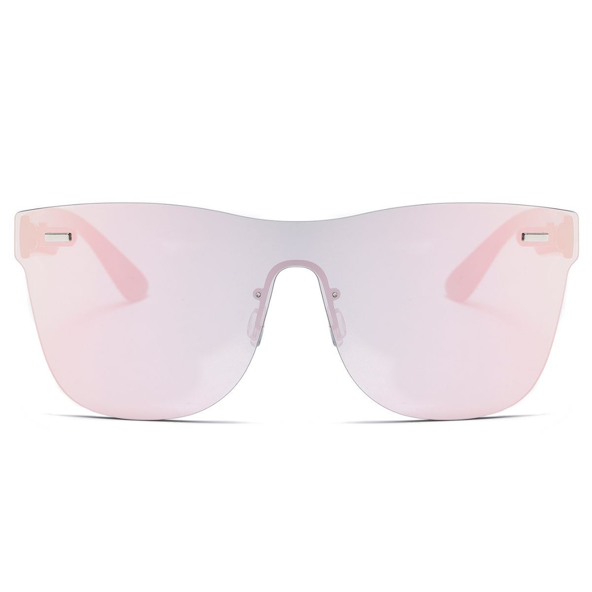 8213 Frameless one-piece lens sunglasses for men and women, cycling, sports and fashion, European and American cross-border Amazon UV400 trend