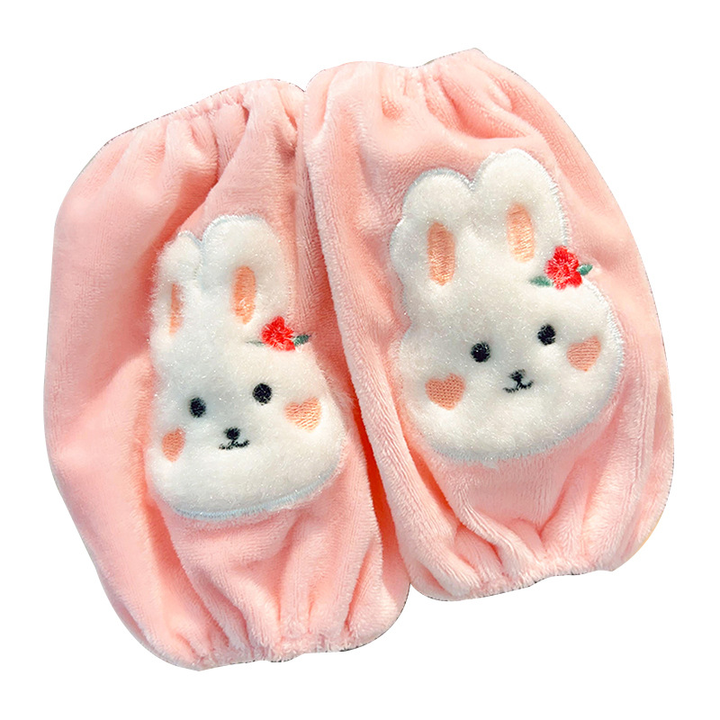 Children's sleeves, cute cartoon, stain-resistant and dirt-resistant for little girls in autumn and winter, boy and girl sleeves, and infant sleeves Item Picture