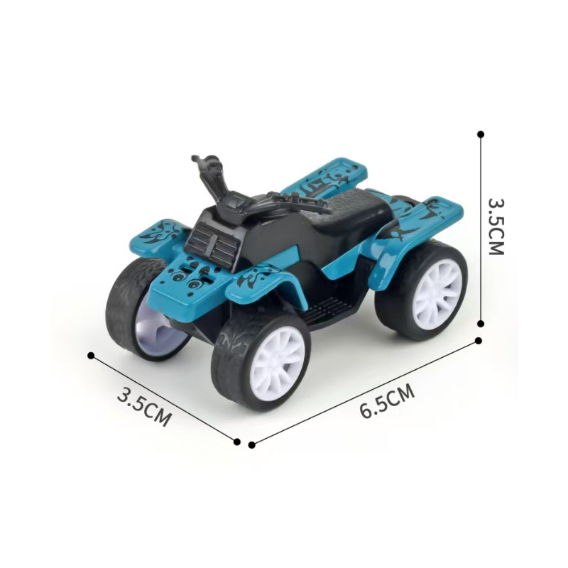 Creative alloy car, children's model, beach dinosaur, motorcycle, off-road vehicle, toy claw machine, small gift claw machine details Picture