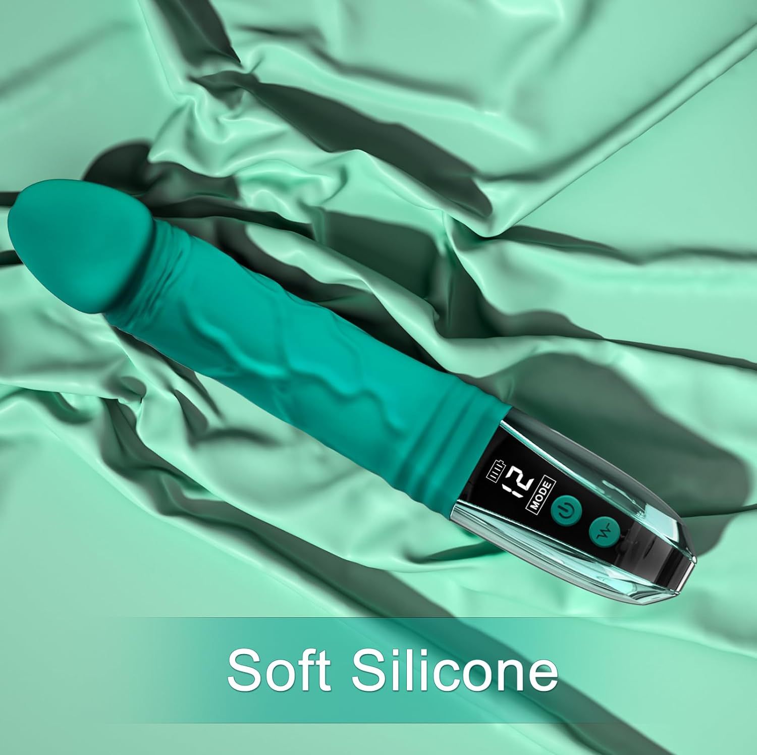 New digital display battery level female sex toy, simulating adult masturbation device vibration for women details Picture