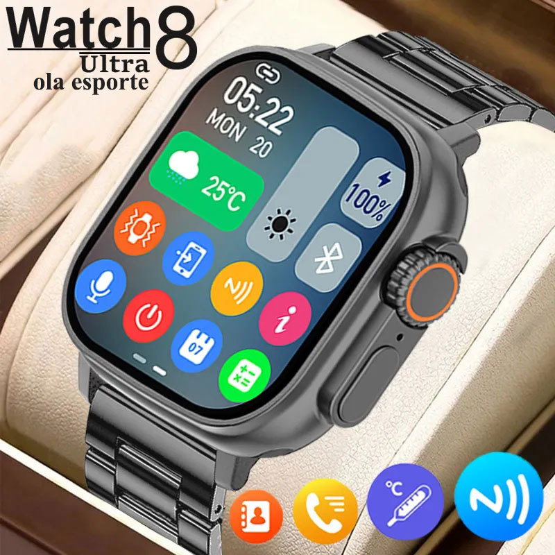 Smart watch Ultra Series 8 Men SmartWatch 华强北S8智能手表详情图1