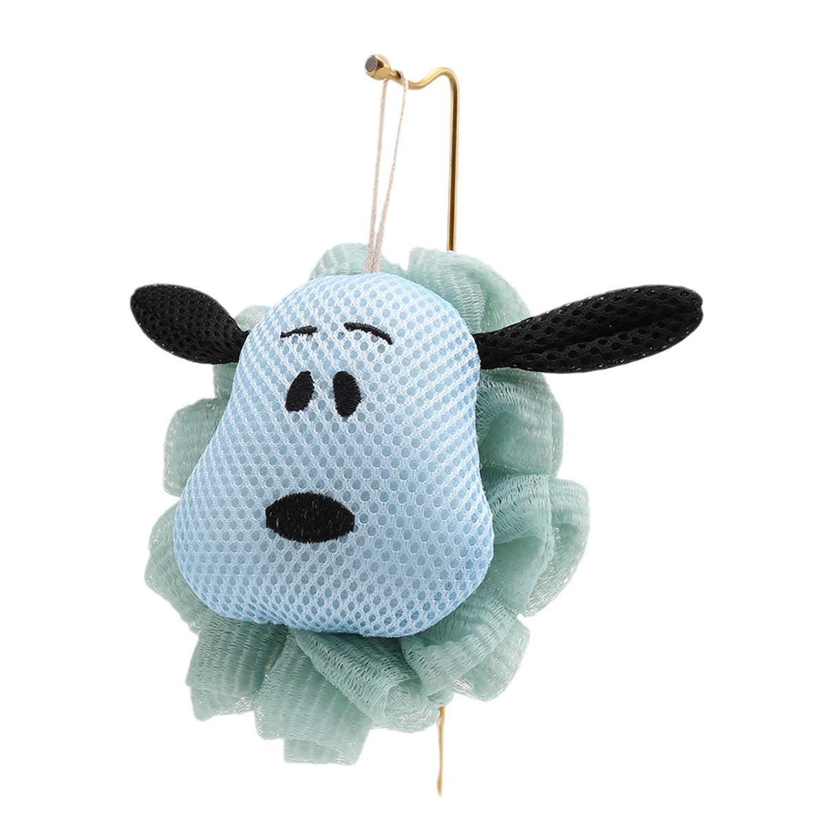 Spotted Dog Bath Flower Foam Hanging Non Loose Fashion Soft Cute Ins No Pain No Pain Large Bath Ball Bath Flower Item Picture