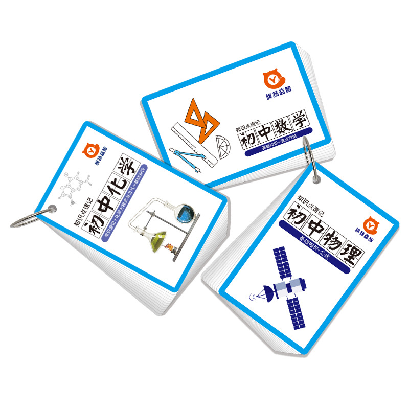 Junior High School Mathematics Physical And Chemical Formula Card Tiktok The Same Mathematical Physical Chemistry Knowledge Test Site Summary Summary Memory Card Item Picture