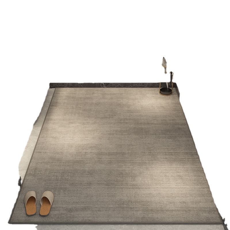 Nordic Light Luxury Household Dirt Resistant Wear-Resistant Door Mat Non-Slip Easy Care Crystal Velvet Mat Door Mat Item Picture