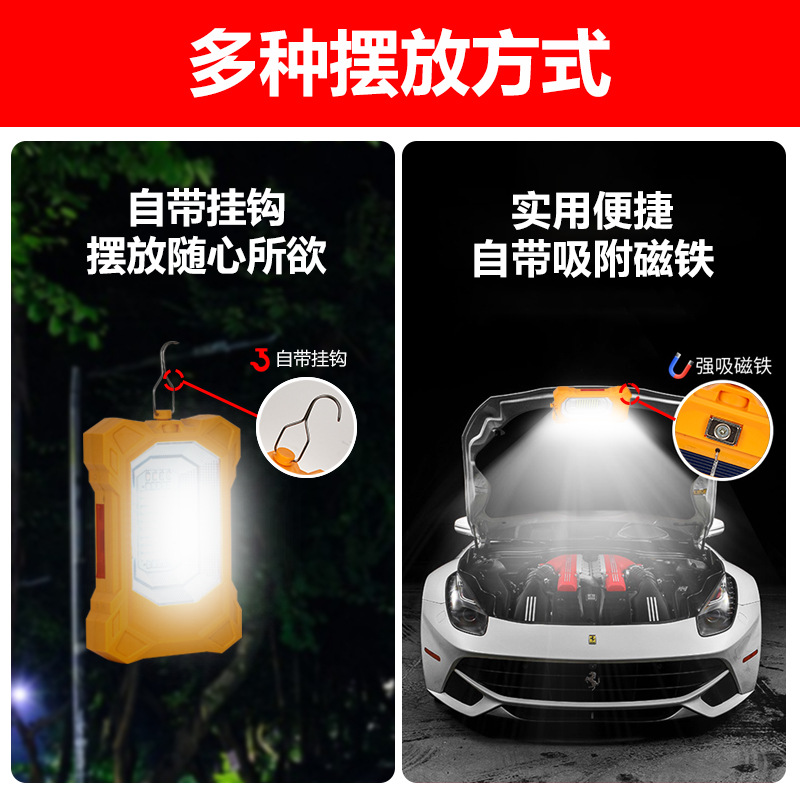 多功能野营灯/挂钩帐篷灯/太阳能充电灯细节图