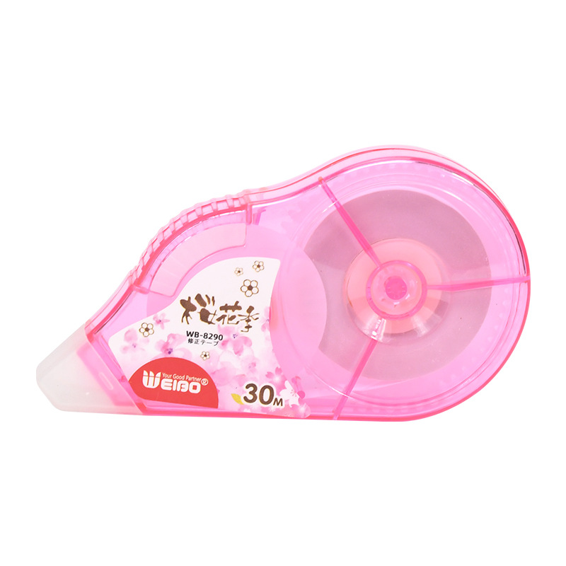 Weibo Stationery Wholesale Correction Tool Cost-effective Set Creative New Cute Transparent Cartoon Mini Correction tape Item Picture