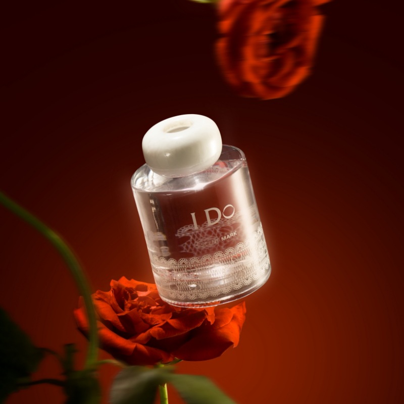 IDO纯白无火香薰礼盒高级感室内持久扩香摆件妇女节伴手礼品香氛