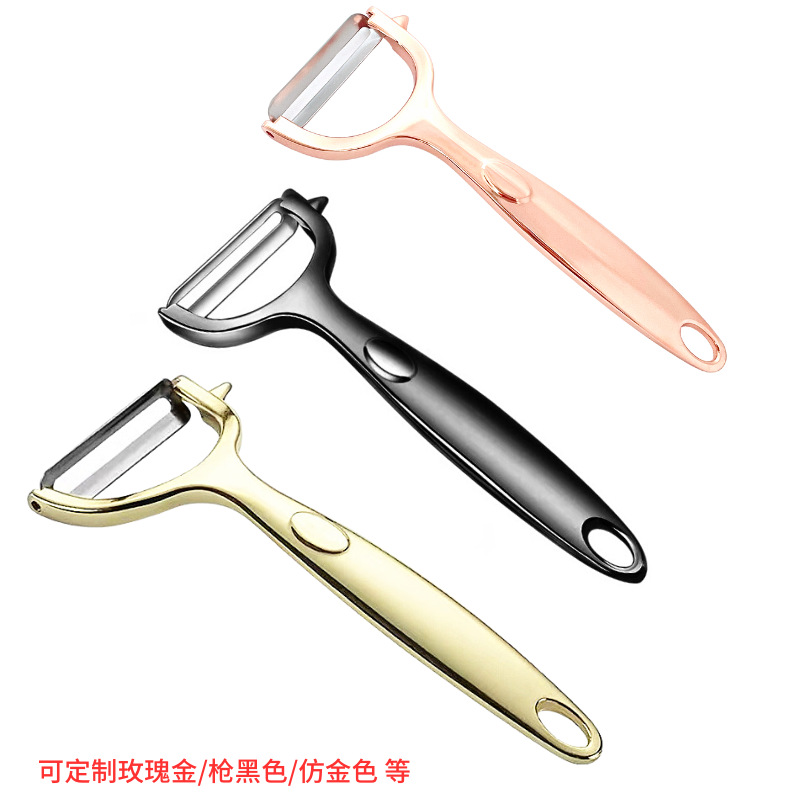 Peelers, fruit peelers, wholesale peelers, kitchen tools, melon peelers, Konbach peelers, stainless steel Item Picture