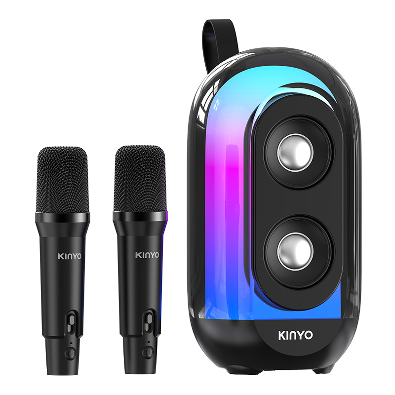 K28 Colorful Karaoke Speaker, Mobile phone, TV, Karaoke Magic Tool, Home ktv, Bluetooth Speaker, Multi-functional microphone Item Picture