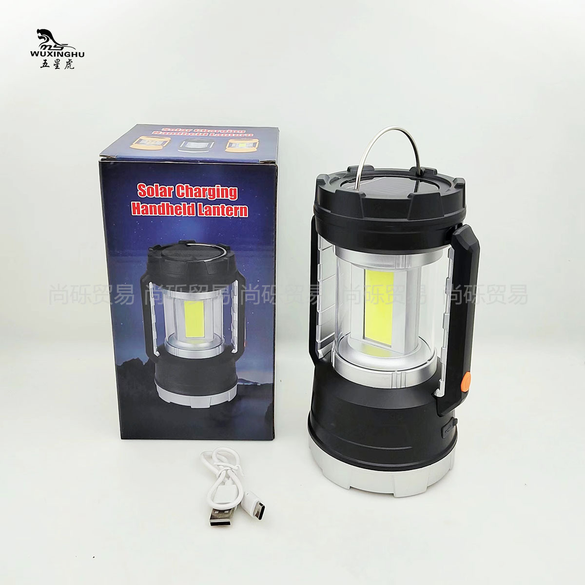New solar-powered camping lamps, COB tungsten filament colored lamps, flame warm light soft lamps, emergency lights, table lamps and portable lamps Item Picture