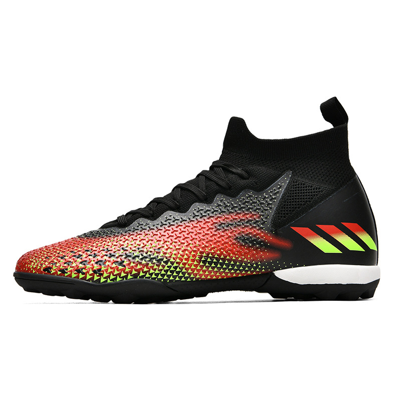 足球鞋/儿童雨鞋/Shoes/跨境电商/足球鞋男式夏季舒适白底实物图