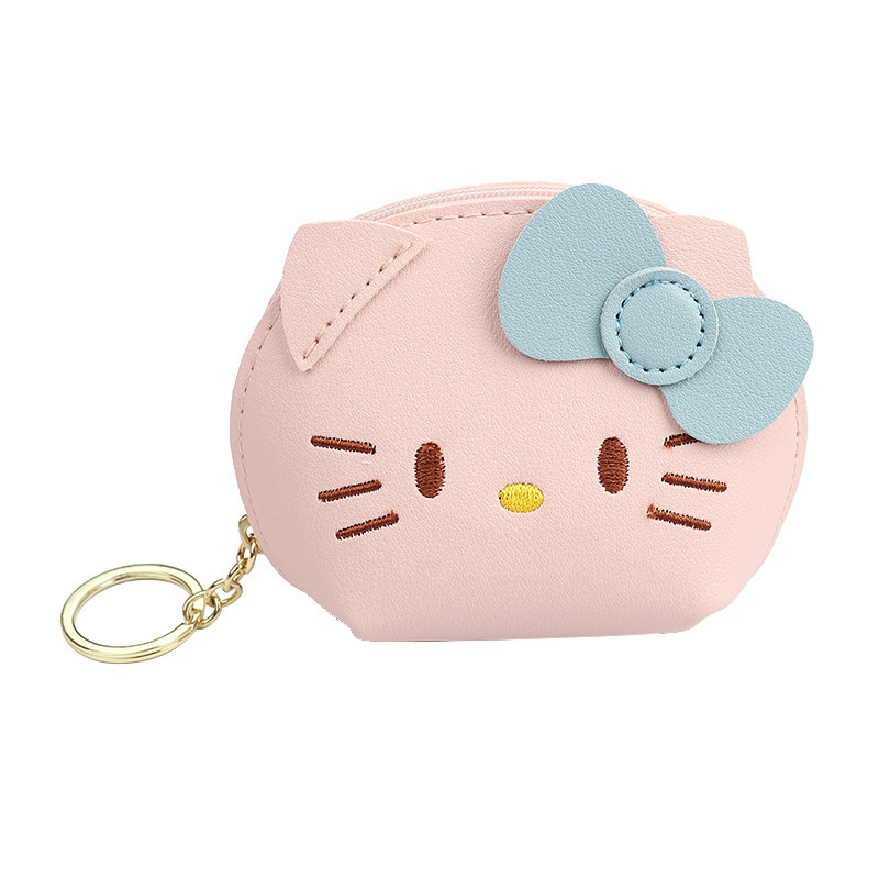 The cute and charming cartoon creative loose change bag is a simple, portable and multi-functional student storage small wallet by the popular Yugui Dog Item Picture