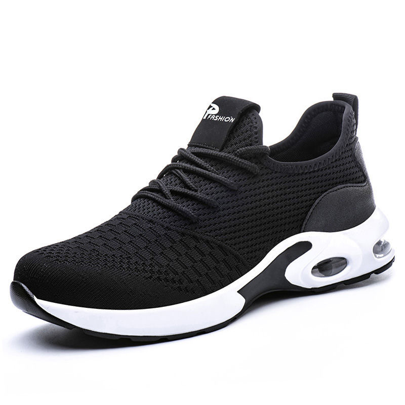 劳保鞋/跨境鞋舒适/保护鞋/Shoes/劳保鞋男四季舒适白底实物图