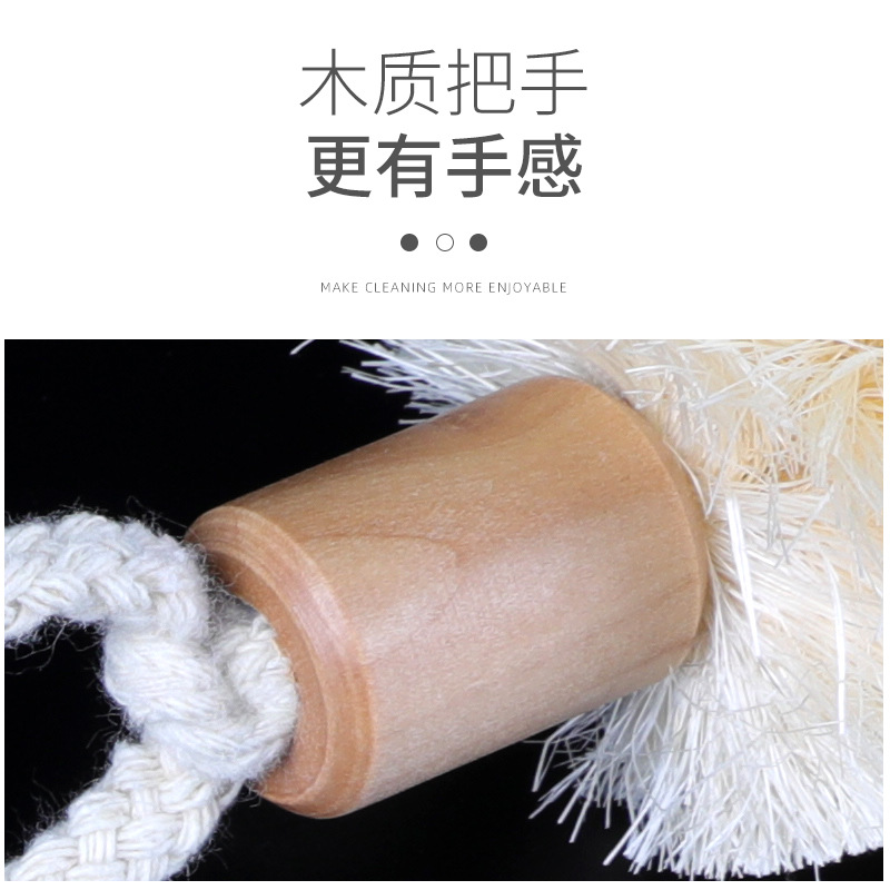 Sisal back rub Sisal bath brush, bathing brush, made of natural cut sisal material details Picture