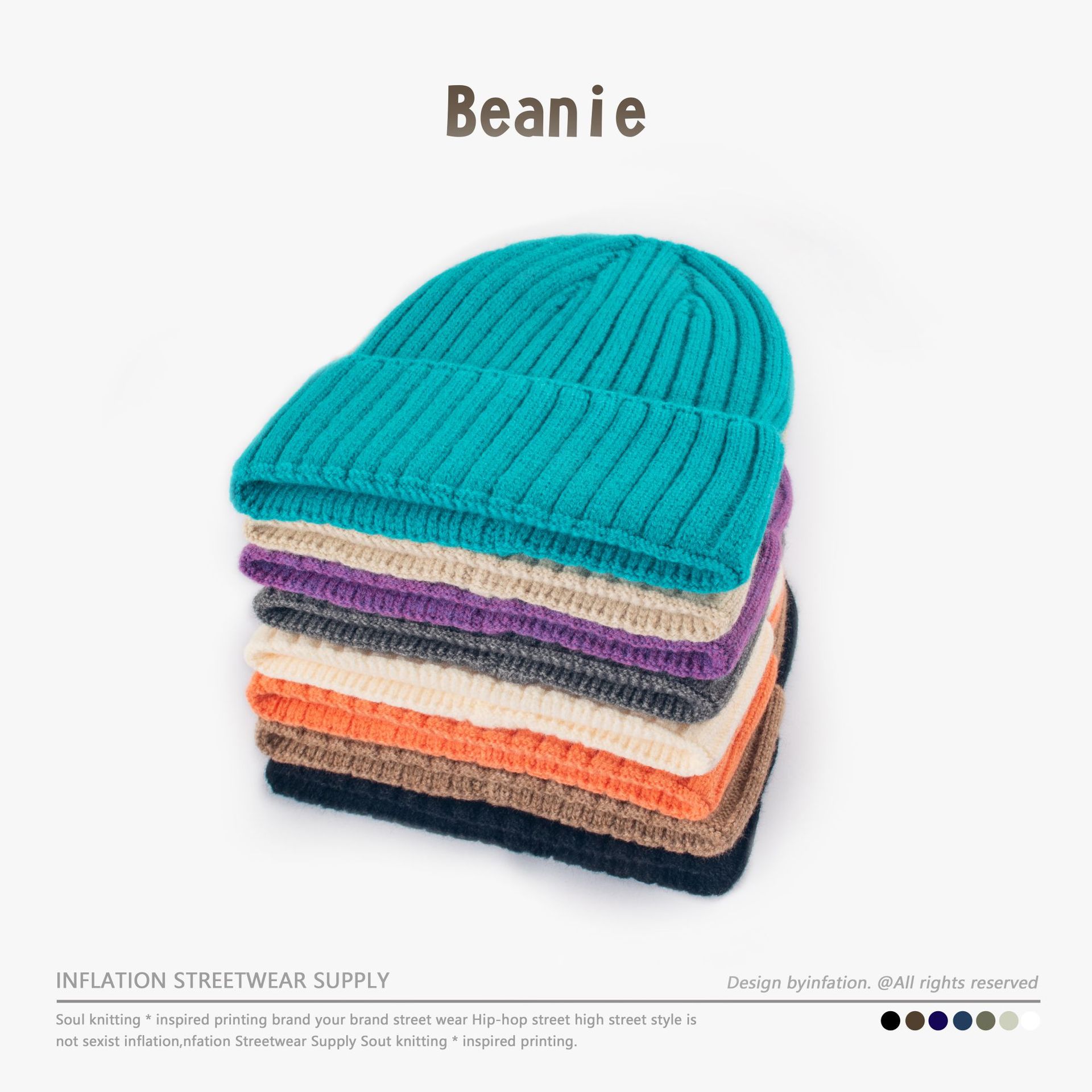 Marca [sendona] sombrero de punto para parejas estilo transfronterizo otoño invierno al aire libre cálido sombrero de punto para europa y Estados Unidos caramelo color sombrero de hilo versátil para mujeres versión coreana pareja sombrero de punto