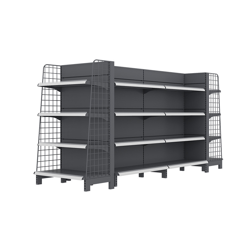 Supermarket Grocery Store Shelf Hole Hole Board Grocery Store Daily Necessities Single-Sided Double-Sided Shelf Wholesale Item Picture