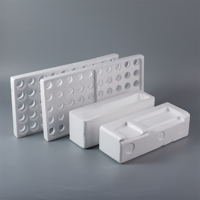 Polystyrene foam shock-absorbing foam box formed thickened carton, red wine wrapped egg anti-drop special gift Polystyrene details Picture