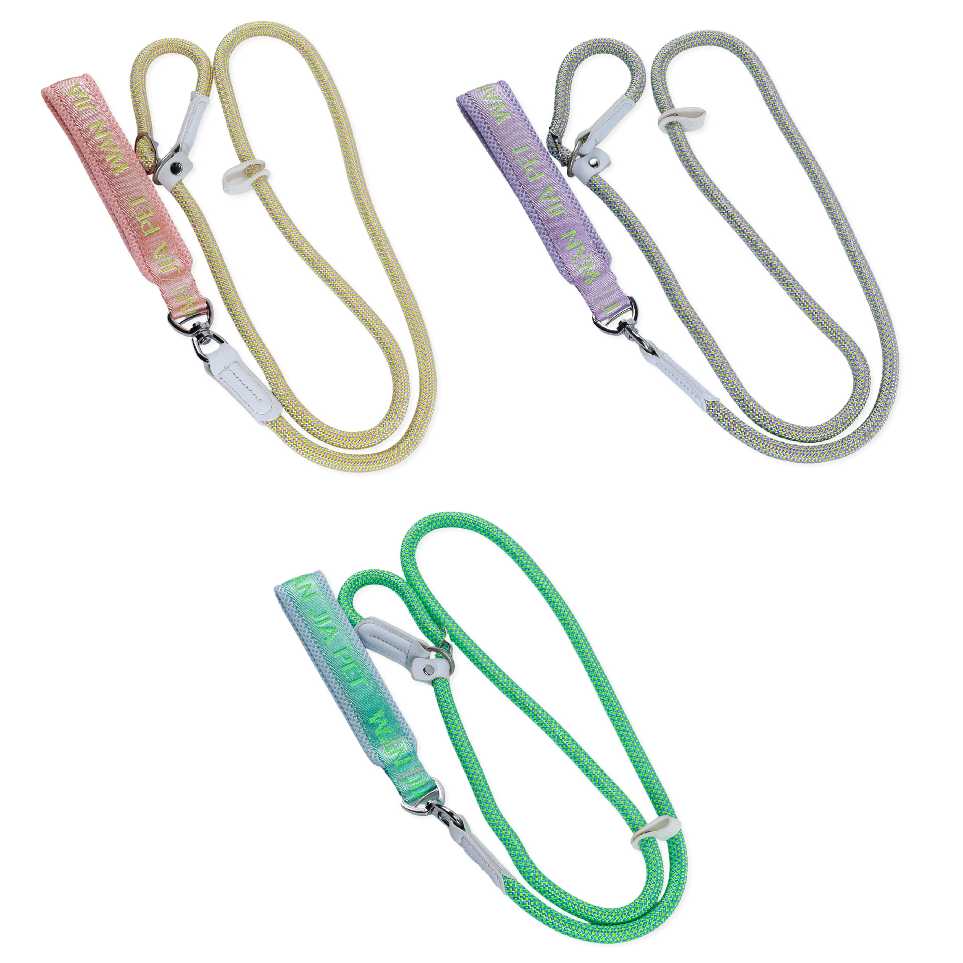 Dog leash p rope, dog walking p chain, large, medium and small dog explosion-proof training dog leash, pet dog leash Item Picture