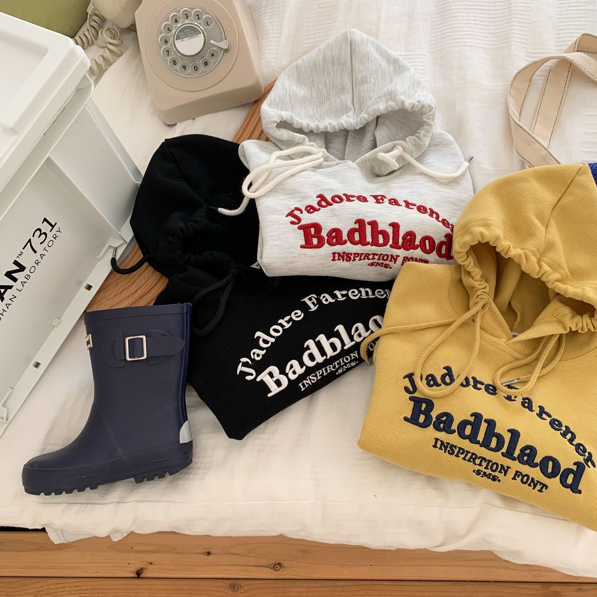 Bangcheng Hoodie Detail of Fabric Quality