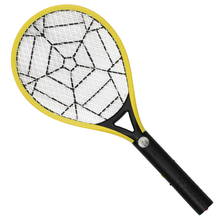 Factory direct sales of new household 2-in-1 electric shock mosquito repellent swatter, dual-mesh anti-touch, USB charging, silent details Picture