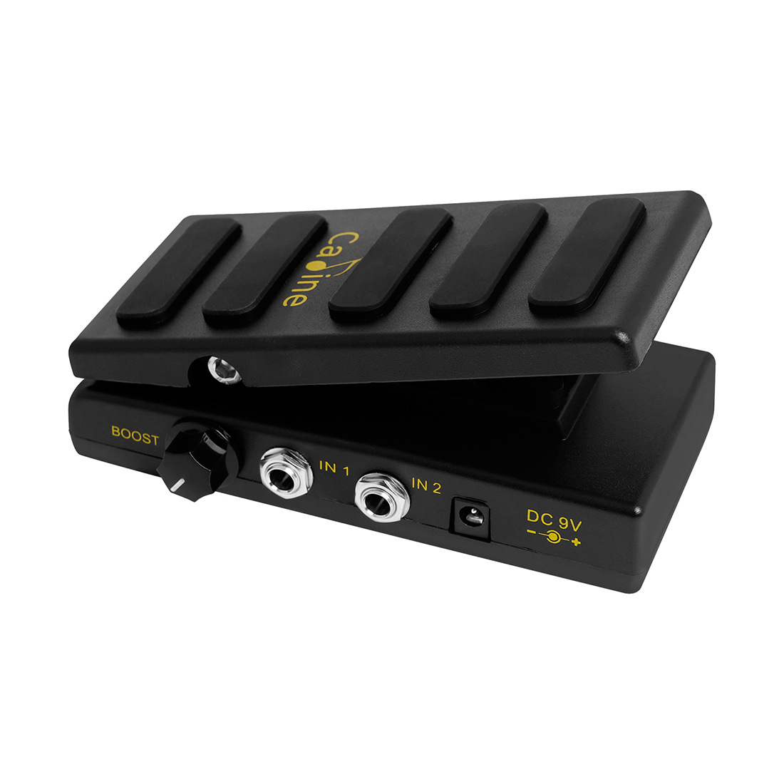 Caline Guitar Volume Pedal Boost Effect Adjuster Dual Channel Volume Boost Pedal Guitar Accessory Application Scenario