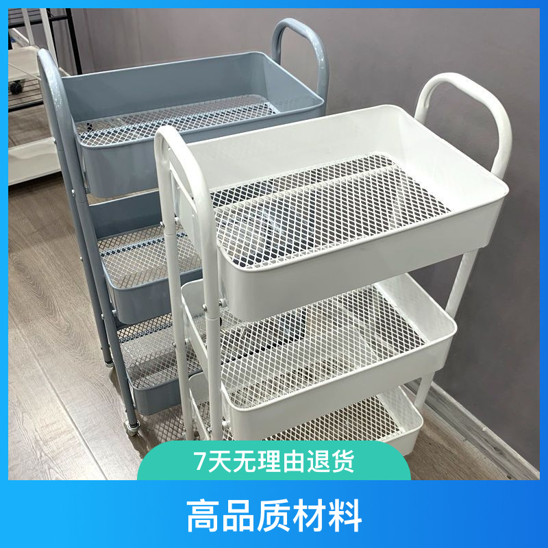 厨房床头卫生间小推车零食浴室落地多层置物架收纳移动卧室储物架