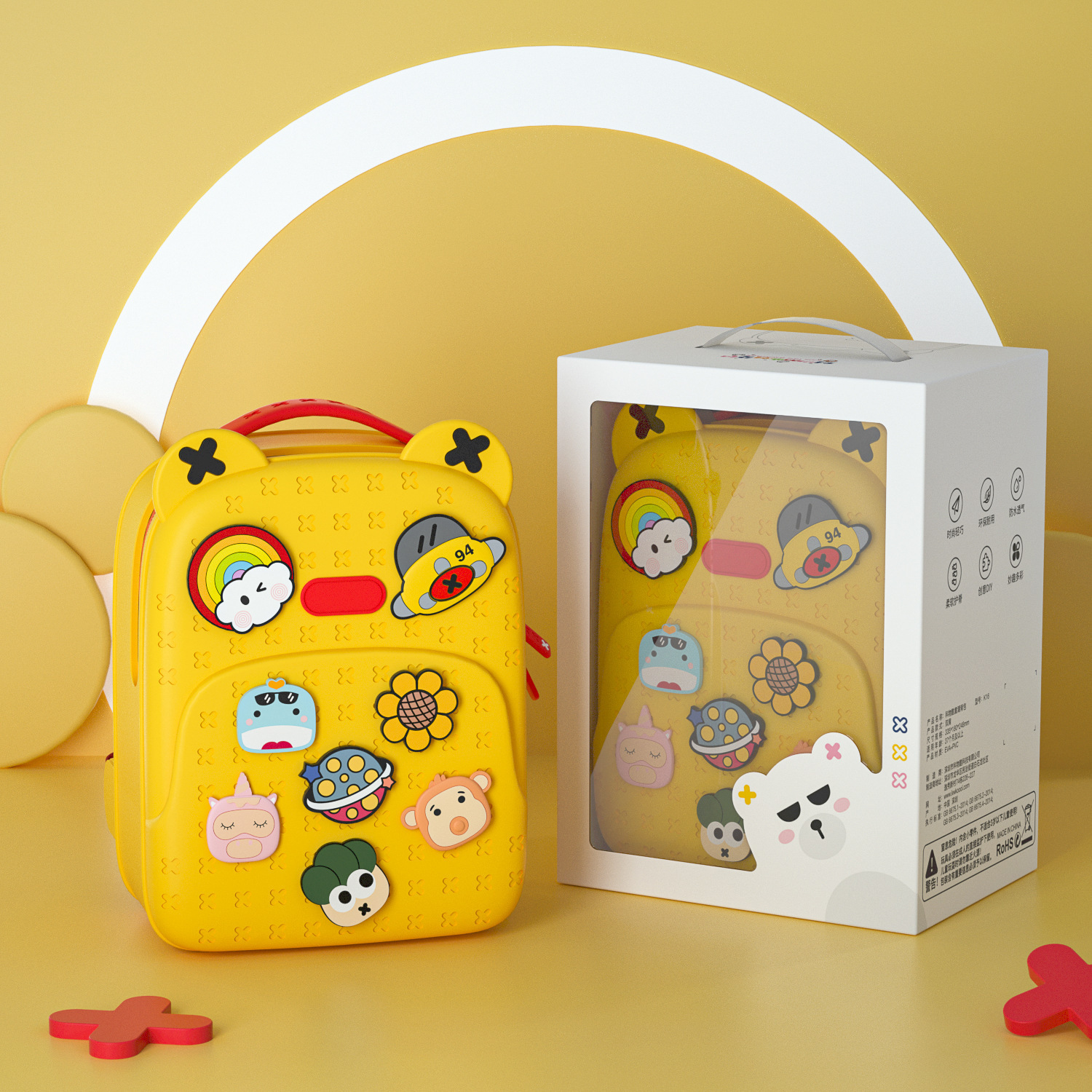 Mochila escolar para niños Application Scenario