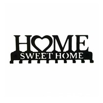New wrought iron HOME creative key hook