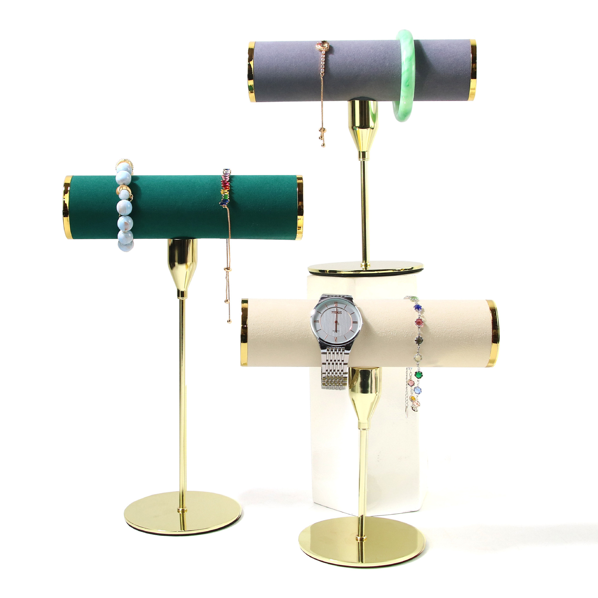 Factory direct sales bracelet display stand, ultra-slim bracelet jewelry stand, watch window display, accessory metal display stand