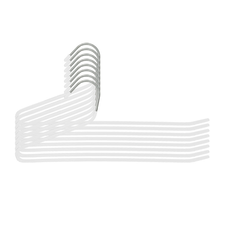 The goose-shaped trouser rack is a special seamless trouser hanger for home use, anti-slip 2-shaped Z-shaped wardrobe built-in storage wonder Item Picture