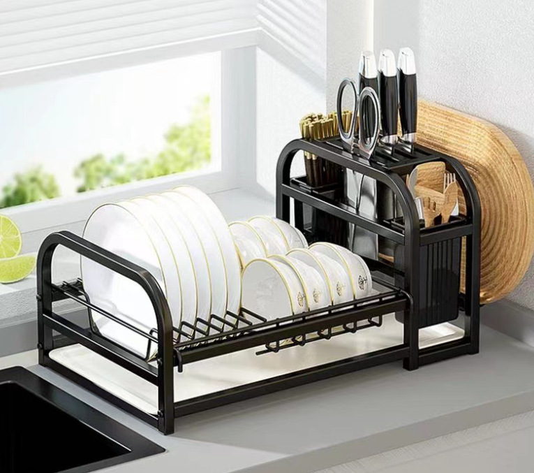 Stainless steel kitchen storage rack details Picture