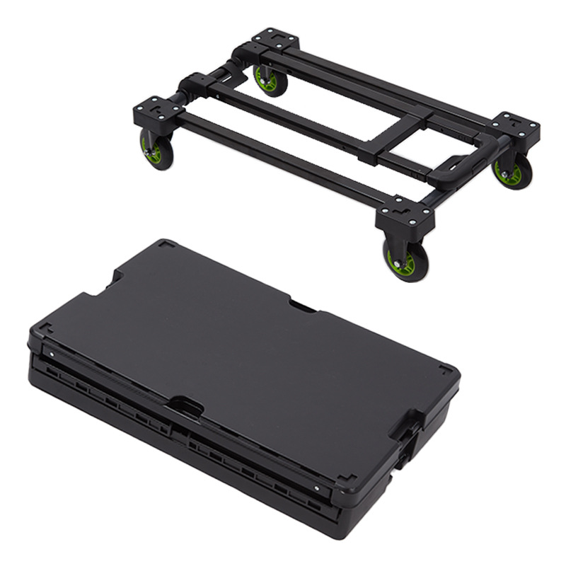 60L frame de plástico casa carro plegable expansión al aire libre en la mesa camper plegable fácil de guardar mano tirando fabricantes de carros Item Picture