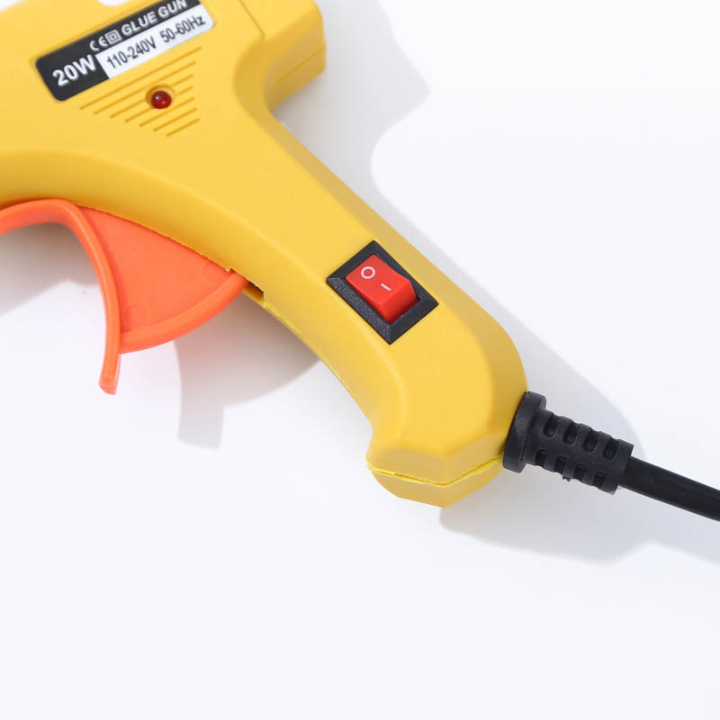 20W小号热熔胶枪饰品胶枪diy毛球工具家用塑料胶水条批发详情图4