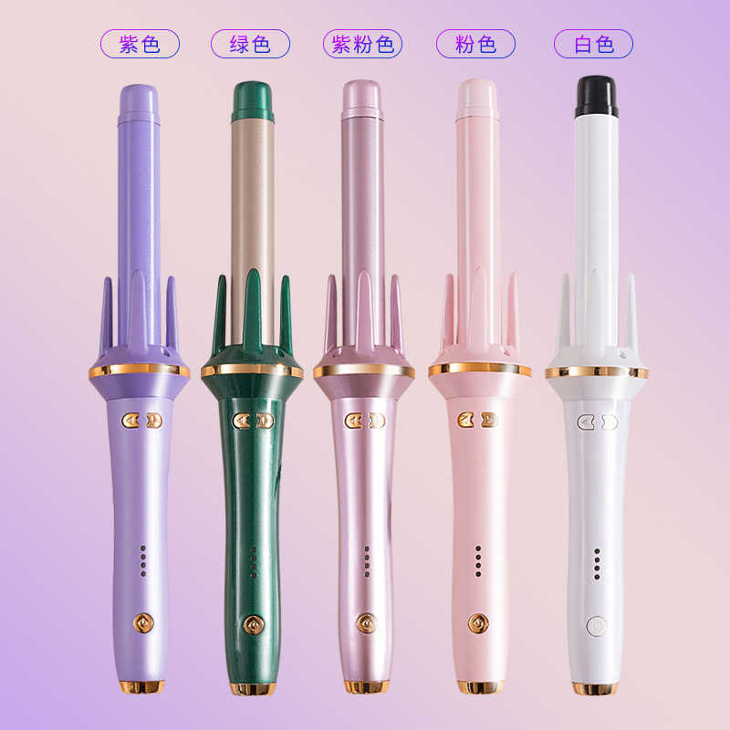 外贸源头厂家28mm自动卷发棒懒人卷发负离子烫发大卷大波浪不伤发详情图3