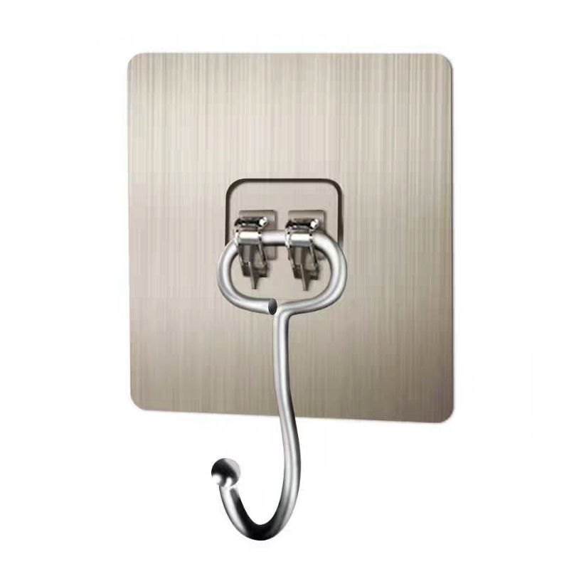 Factory direct sales of seamless stainless steel hooks without drilling, wholesale of one-yuan and two-yuan store supplies