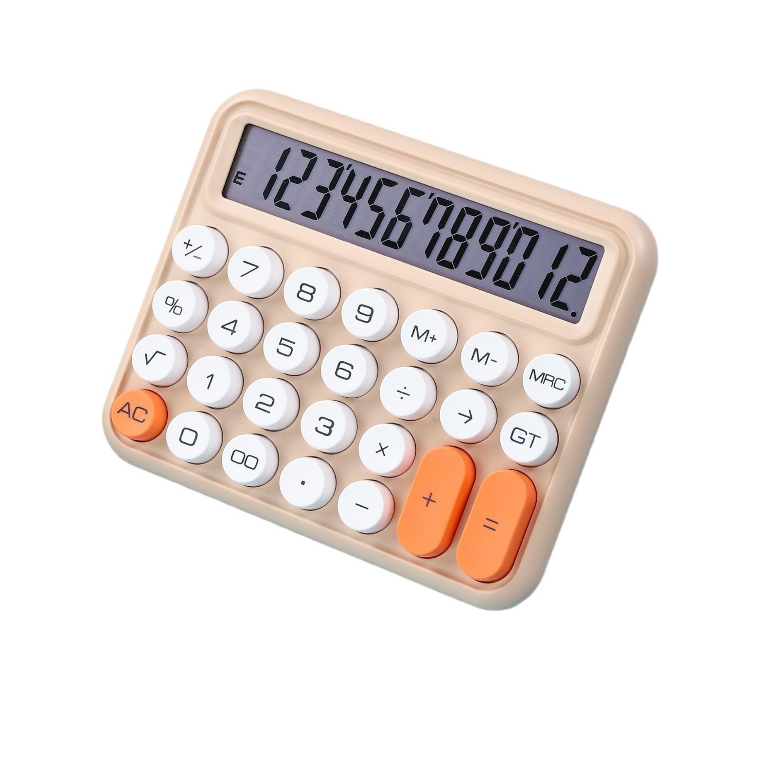 Wide-screen calculator manufacturer wholesale color mechanical keys anti-slip office, Internet celebrity, student special, high appearance level wholesale Item Picture