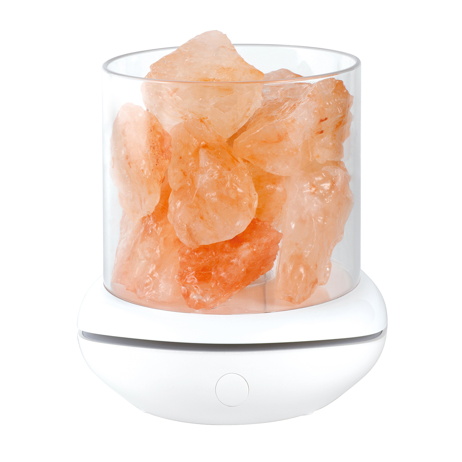 Cross-border wholesale best-selling scented salt lamp, creative Himalayan salt stone negative ion bedroom bedside atmosphere night light Item Picture