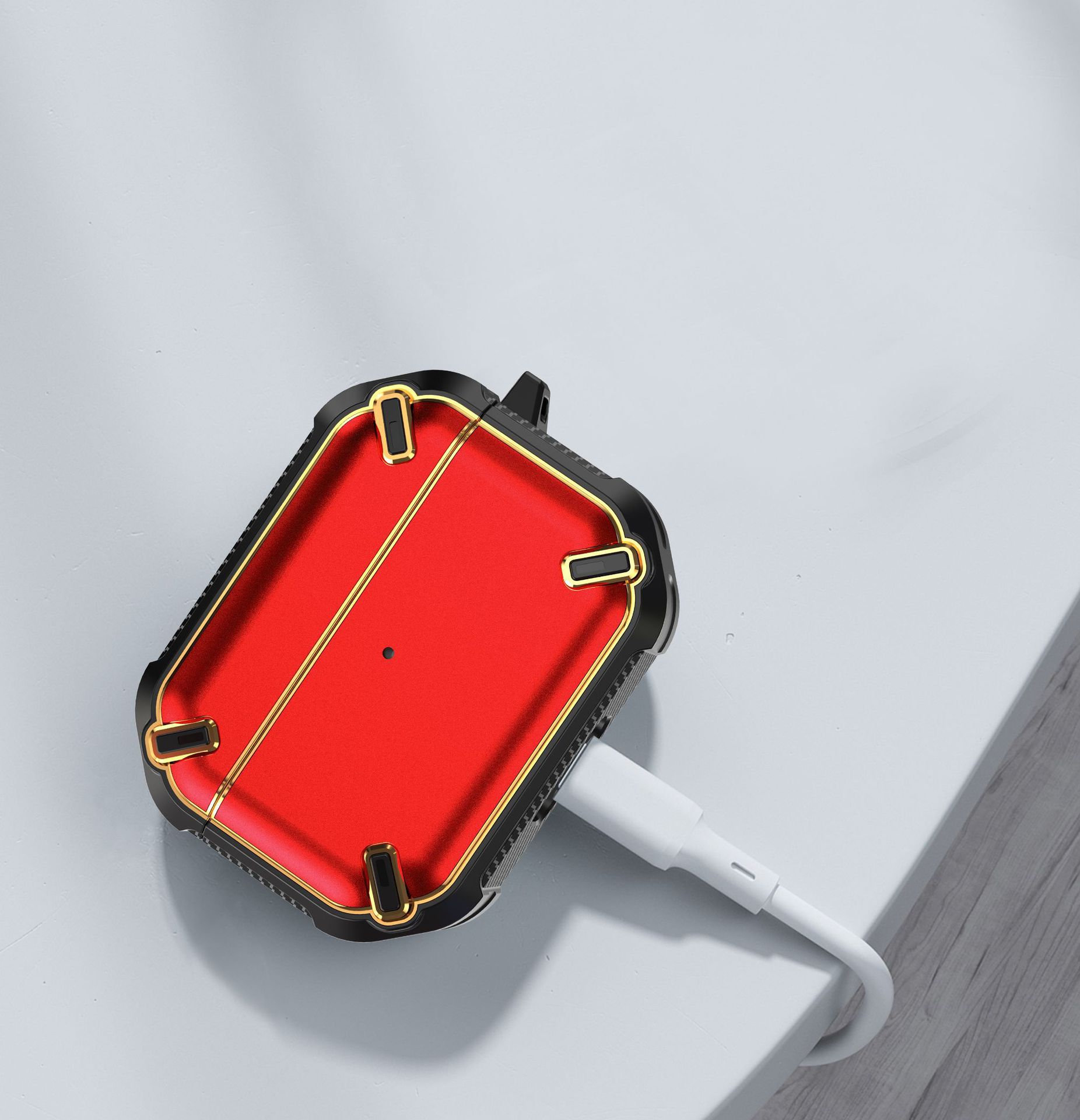 适用airpods pro2耳机套苹果电镀纯色全包airpods 3代蓝牙耳机壳