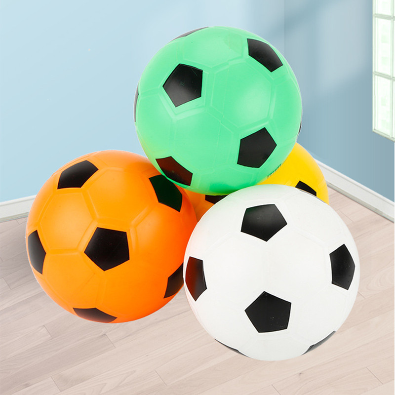 批发儿童足球PVC充气弹力小皮球可印刷logo幼儿园宝宝运动玩具球