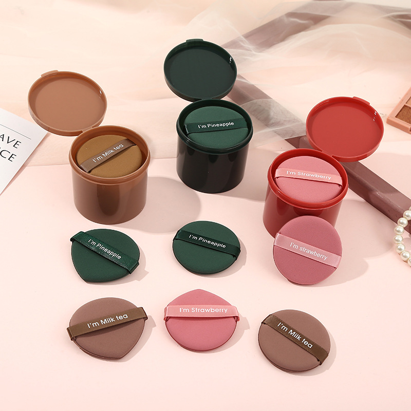 The Same Powder Puff Dry And Wet Air Cushion Pineapple Pie Egg Yolk Pie Bb Cream Makeup Egg Big Dipper Star Powder Puff Application Scenario