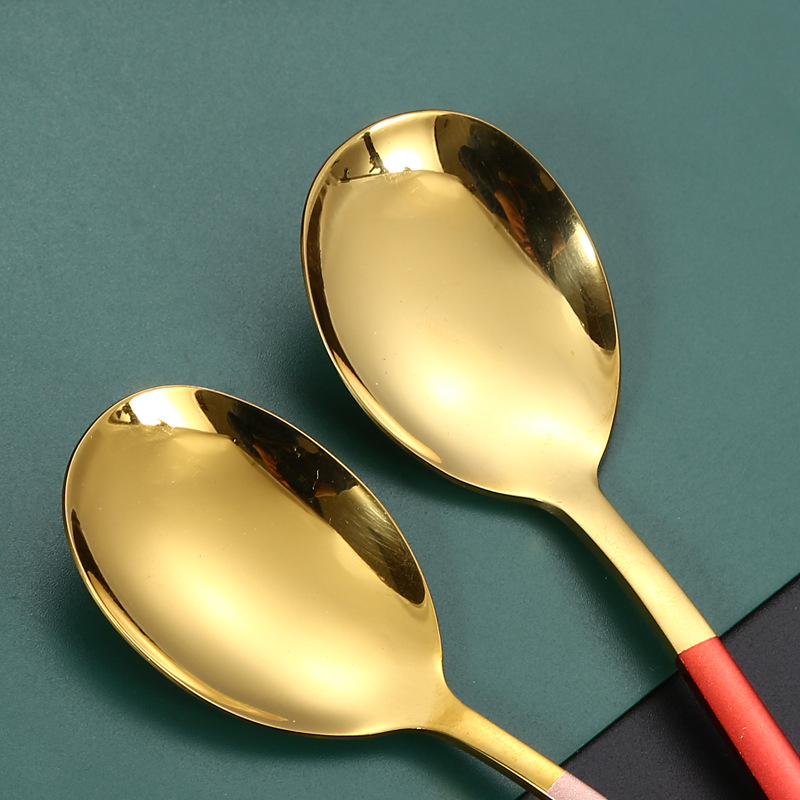 Stainless Steel Fork Spoon Chopsticks Korean Style Three Piece Portable Tableware Set Work Students Outdoor Tableware Set Application Scenario
