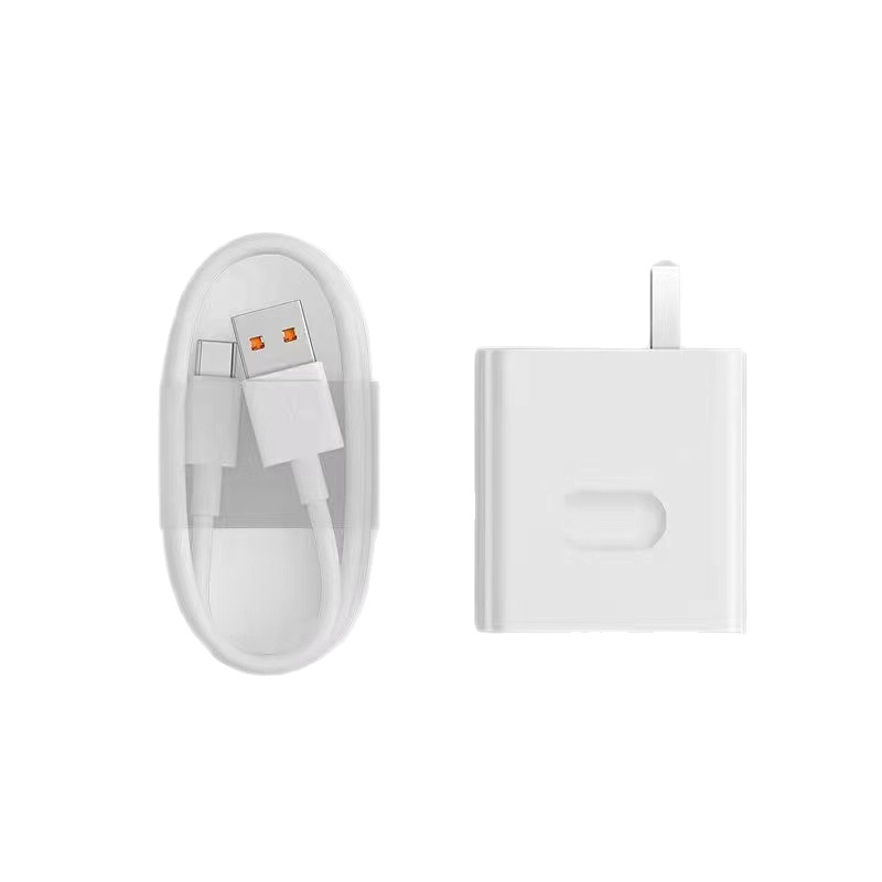 Compatible with Huawei 120W charger, 66W Super fast charging, Honor Mate 40/30 Nova 100W mobile phone charging head Item Picture