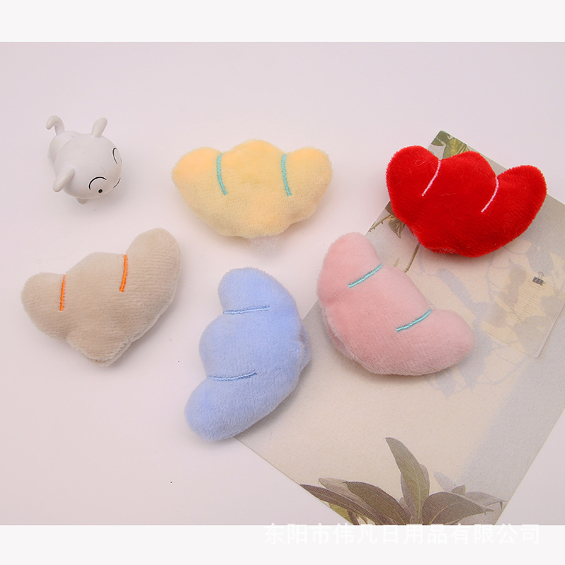 Animal collection, cartoon plush ears and eyes, DIY clothing and accessories wholesale, cute dolls, decorative accessories Specification image